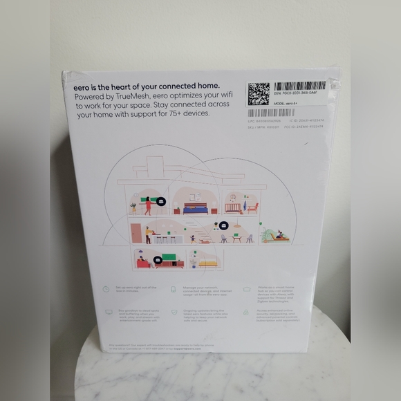 EERO 6+ Dual-Band Mesh Wi-Fi 6 System 3 EERO Units Included BRAND NEW - Picture 2 of 4
